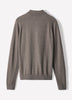 Long-Sleeve Polo Sweater