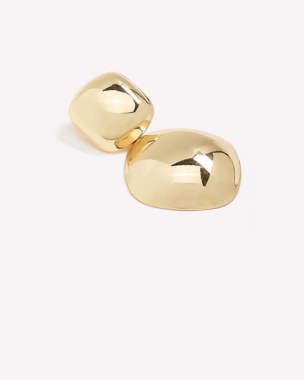 Boucles d'Oreilles à Pendentifs à Effet Dôme