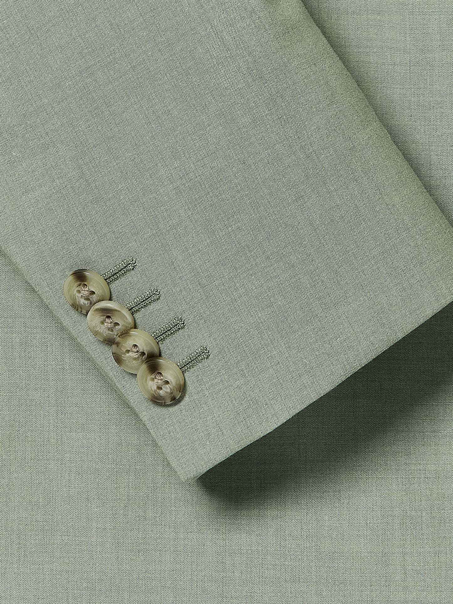 Veston de Complet Menthe à Coupe Étroite