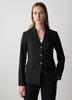 Veston Ajusté à Trois Boutons