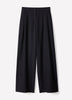 Ultra Wide Leg High Rise Stretch Woven Pant