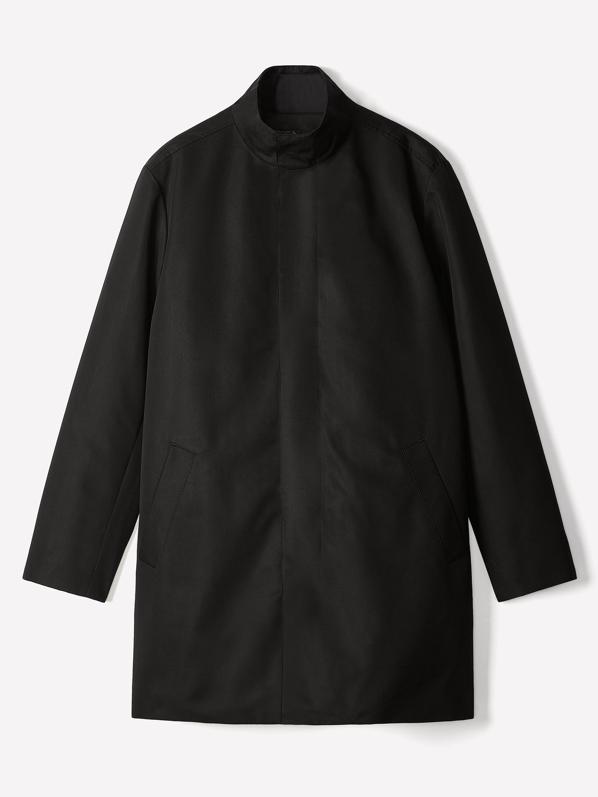 3-in-1 Mackintosh Coat with Funnel Neckline