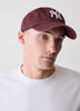 Woven Cotton Cap Relaxed Fit Adjustable Strap