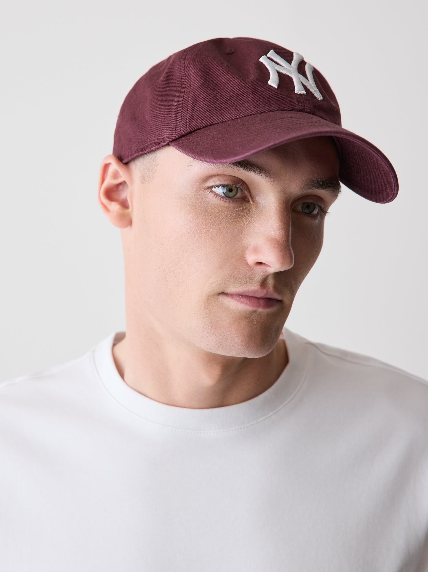 Woven Cotton Cap Relaxed Fit Adjustable Strap