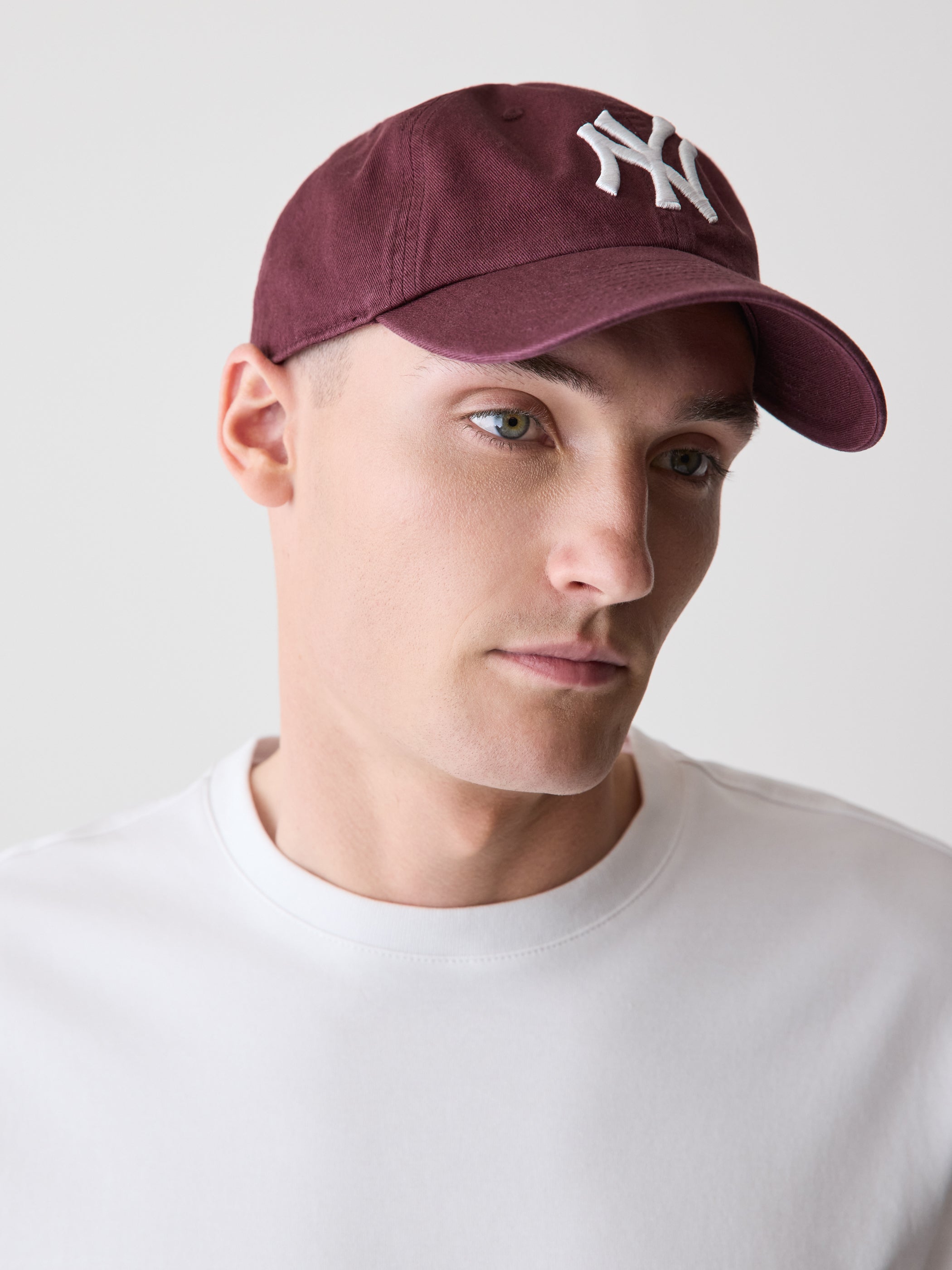 Woven Cotton Cap Relaxed Fit Adjustable Strap