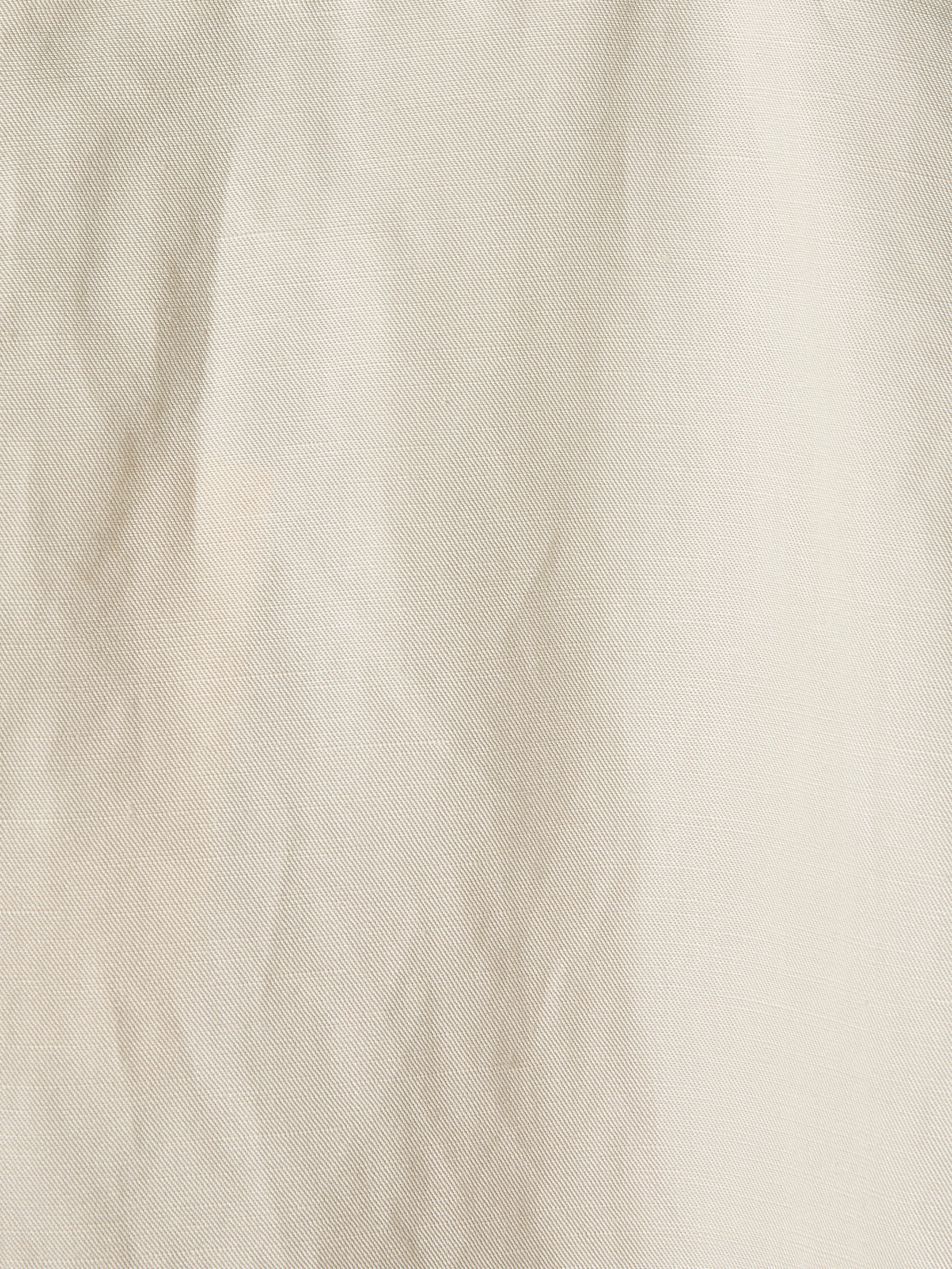 Twill High-Rise Barrel Pant