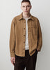 Woven Cotton Tailored Collar Overshirt