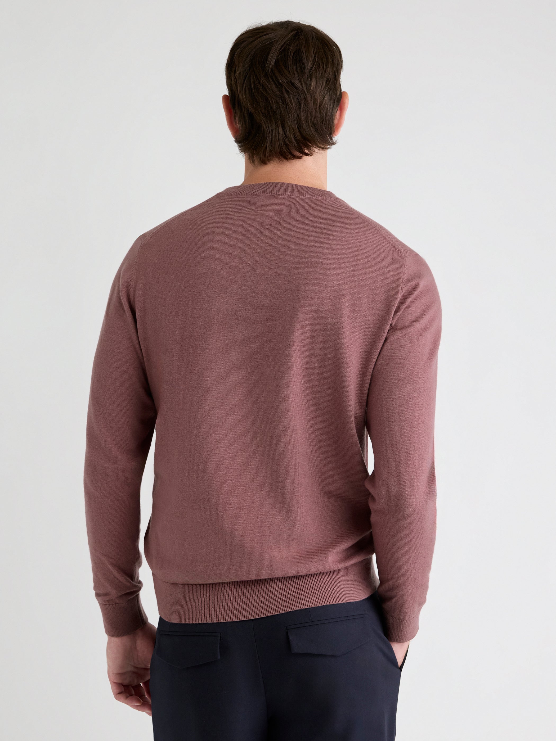 Long-Sleeve Crew-Neck Sweater