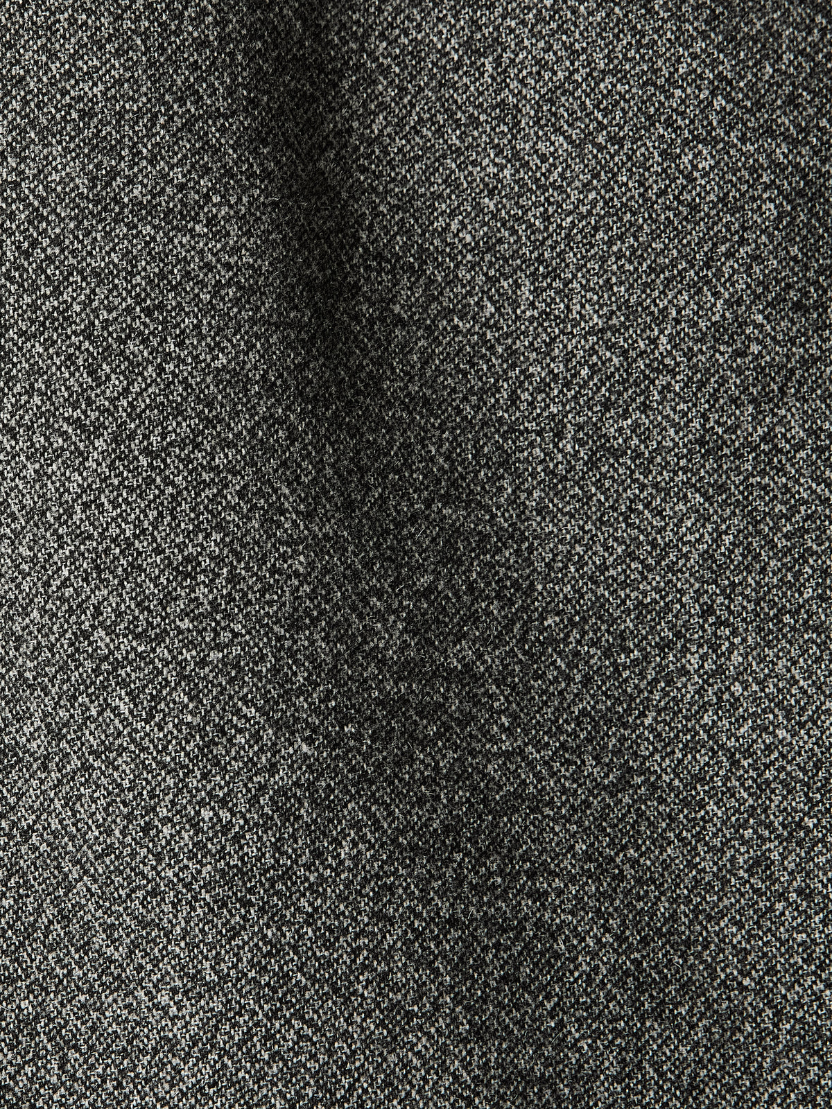A-Line Mini Skirt Heavy Tweed Wool Blend