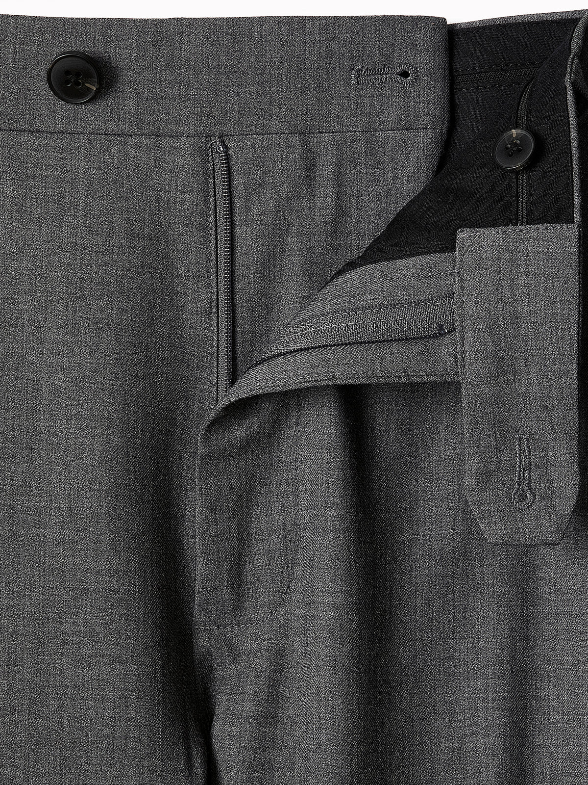 Slim-Leg Wool-Blend Pant