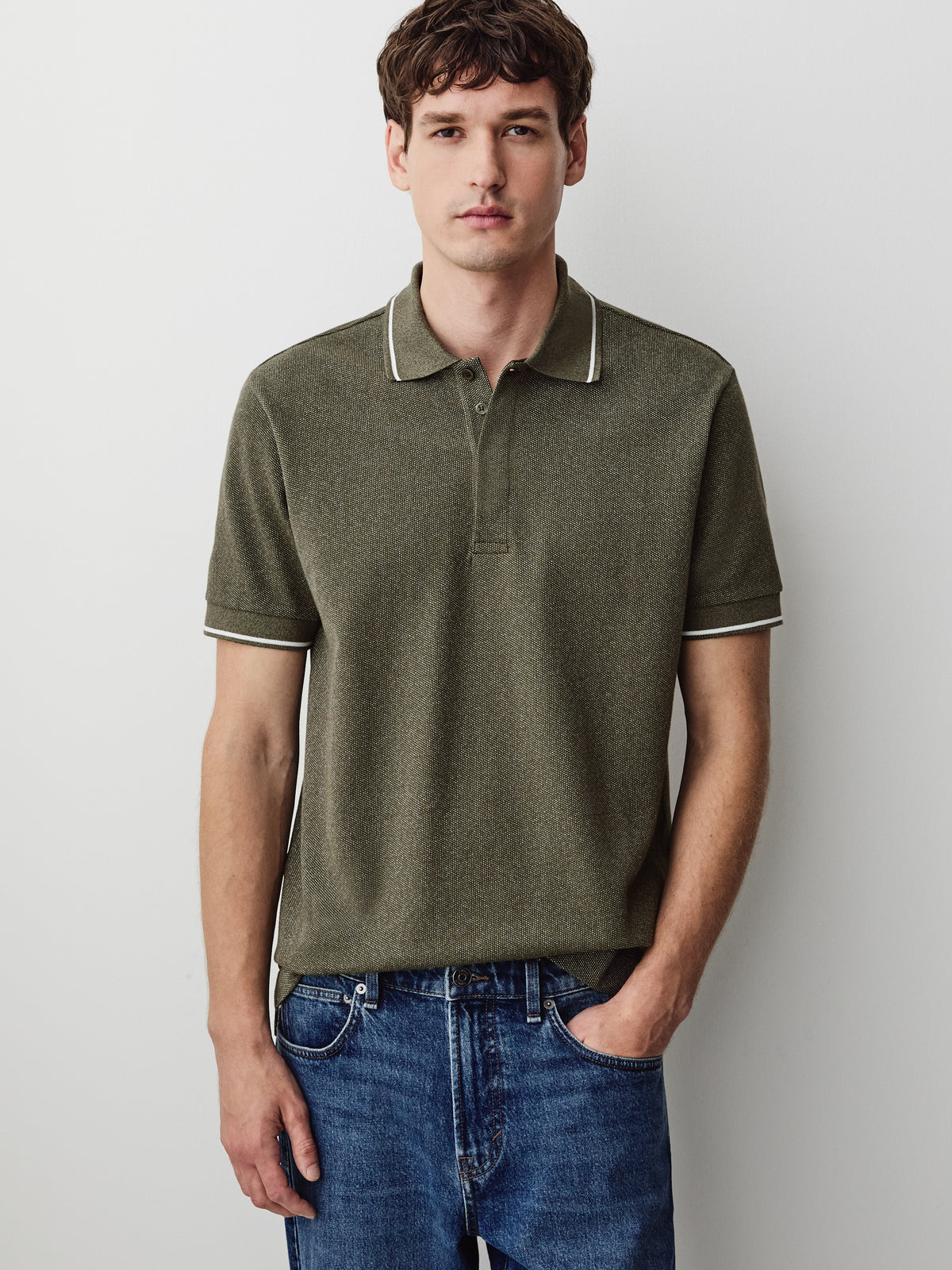 Short-Sleeve Polo