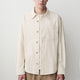 Woven Cotton Tailored Collar Overshirt