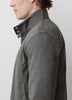 Woven Outerwear Jacket, Brushed Fabric, Men's