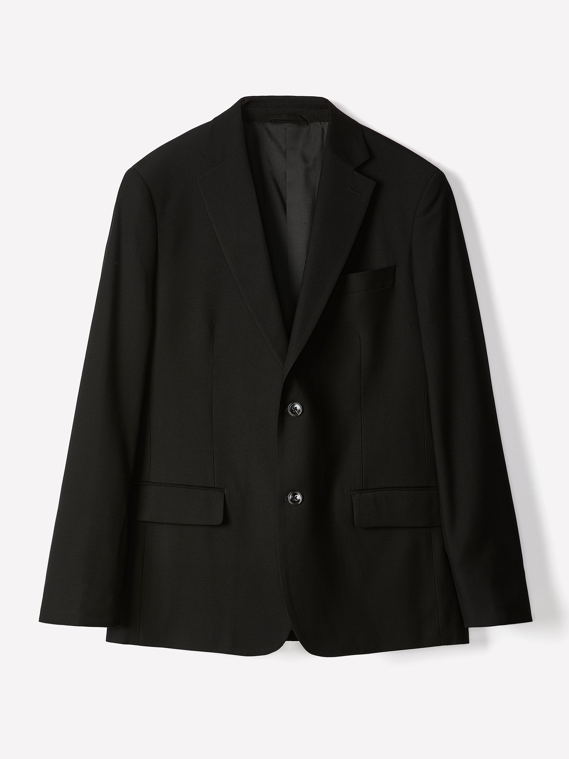 Men's Straight Fit Wool Blend Blazer