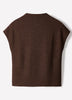 Extended-Sleeve Mock-Neck Textured Top