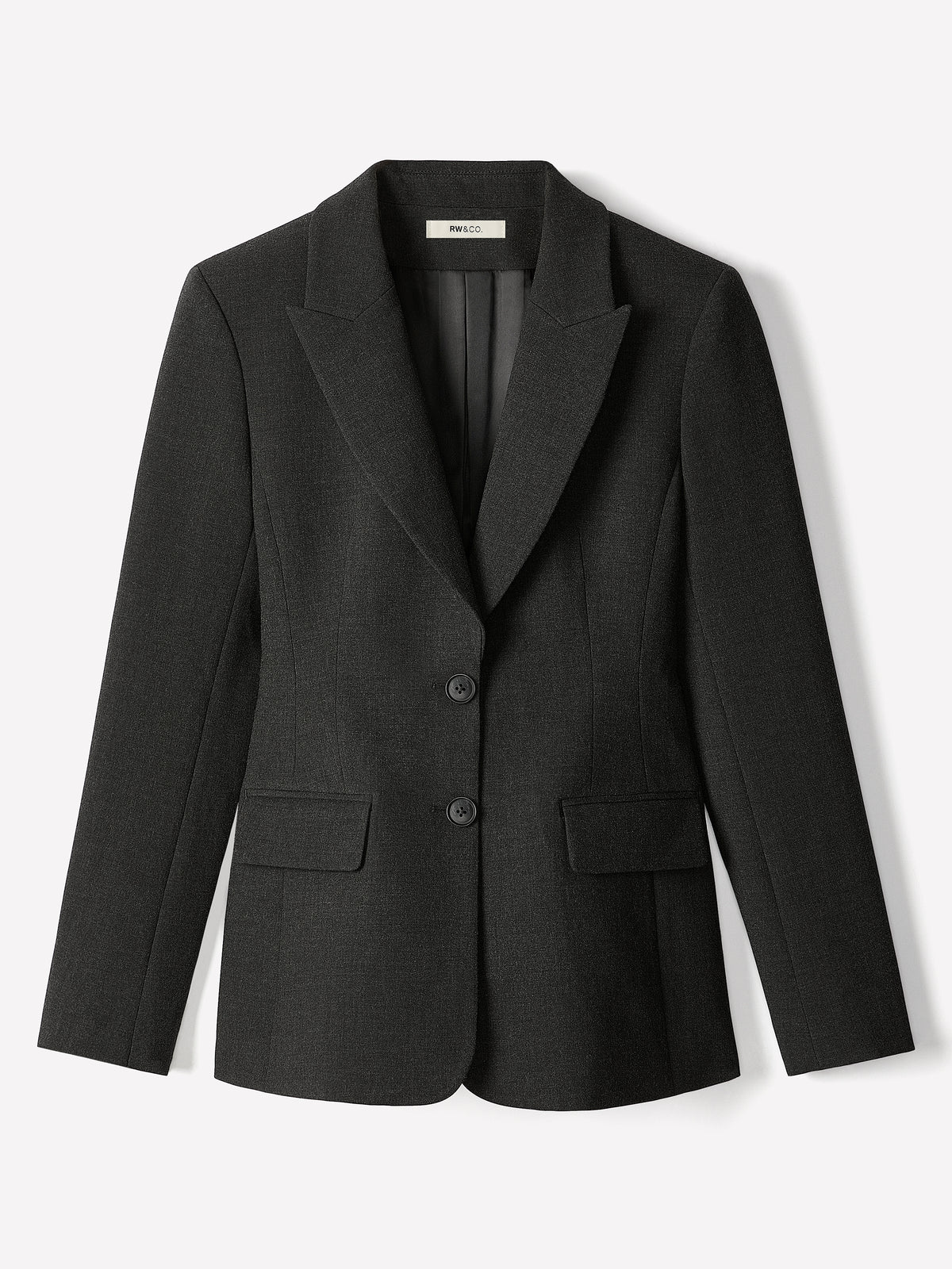 Two-Button Hourglass Blazer