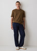 Men's Knit Crewneck T-Shirt Supima Cotton