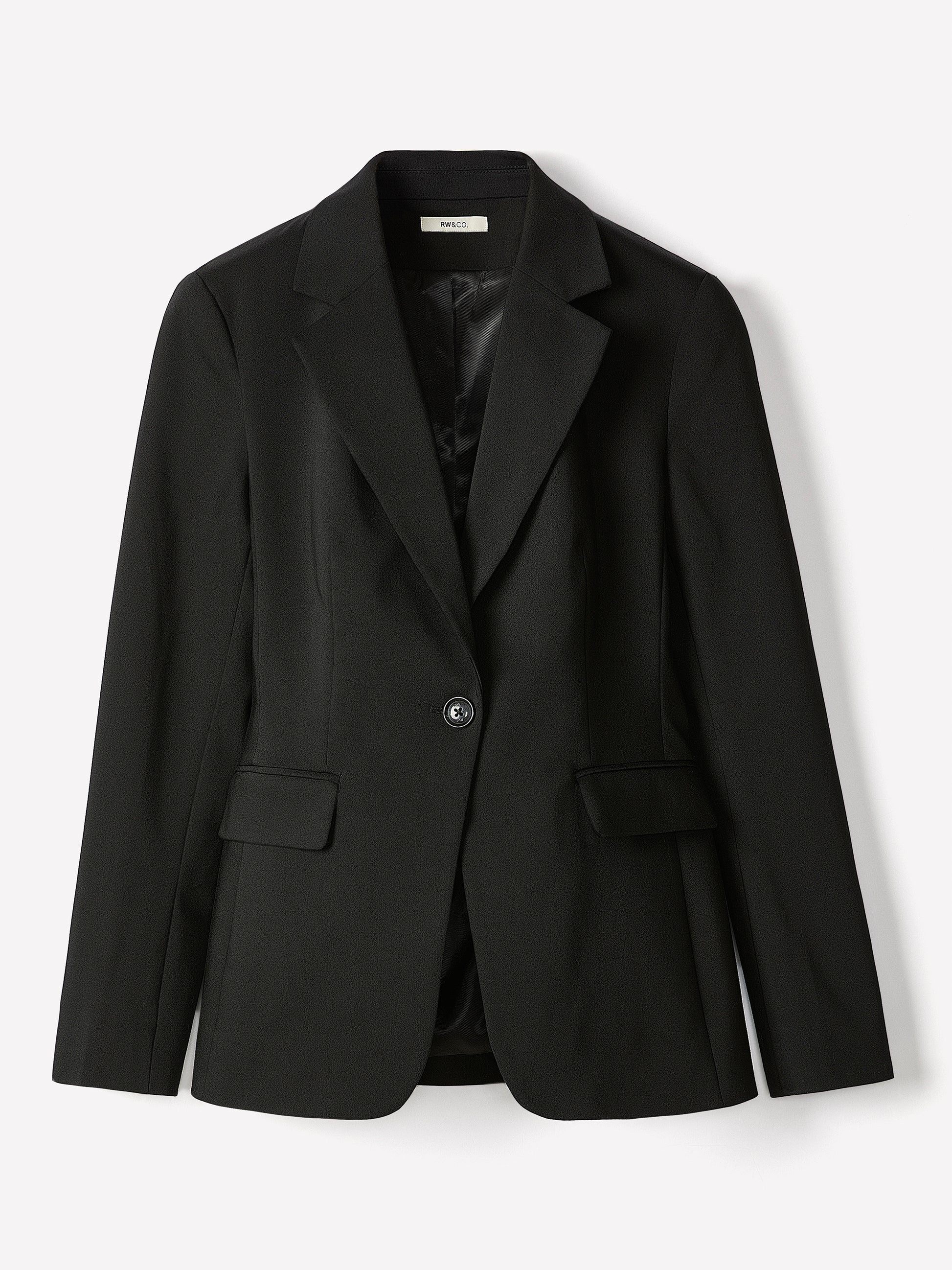 Limitless One-Button Fitted Blazer