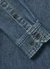 Tailored Cotton Denim Shirt Long Sleeve