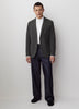 Slim Fit Knit Blazer