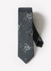 Regular Tie with Floral Pattern