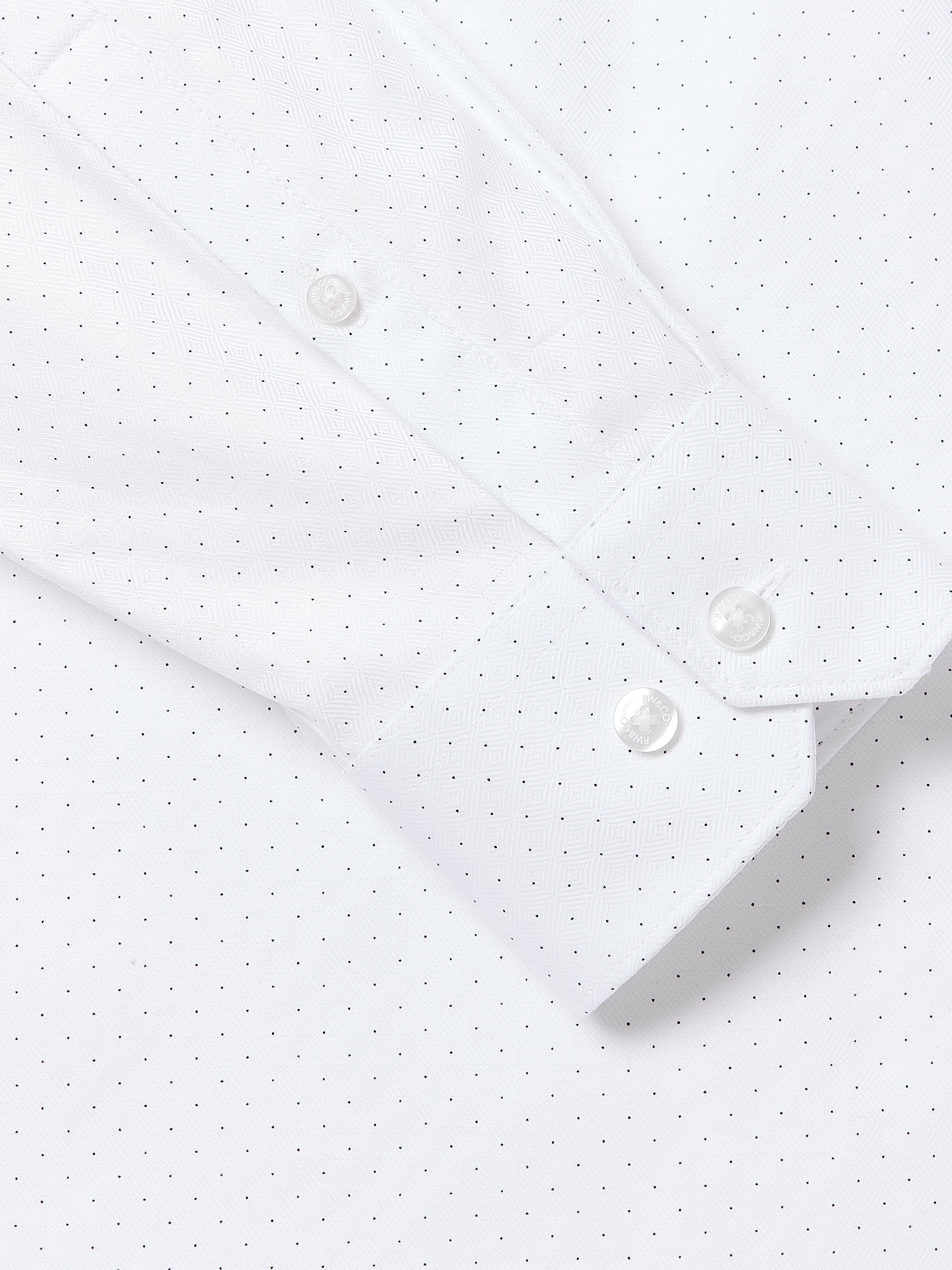 Dotted Regular Fit Dress Shirt