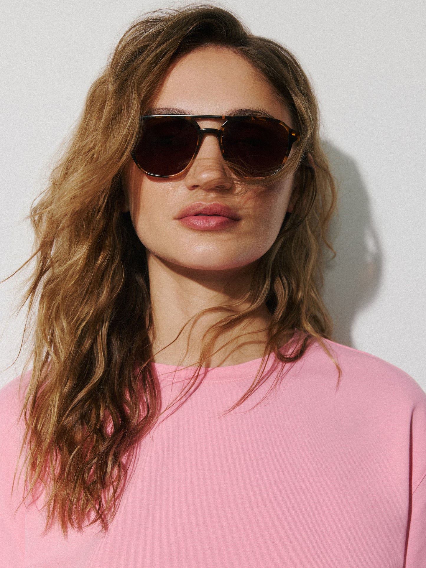 Tortoise Aviator Sunglasses