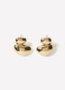 Statement Sculptural Metal Earrings