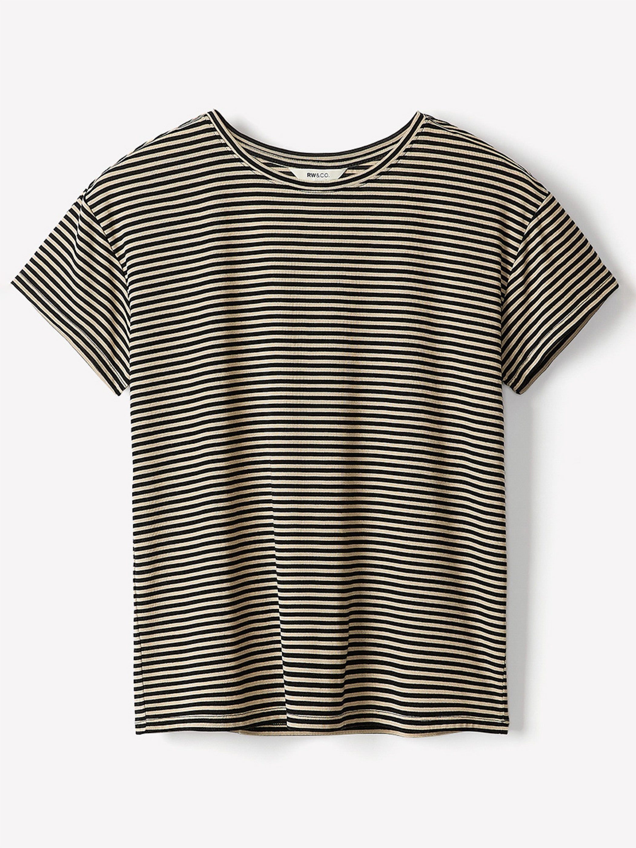 Short-Sleeve Crew-Neck Boxy Tee