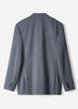 Woven Tailored Blazer in Brushed Med Blue