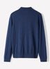 Merino Wool Knit Polo Sweater Long Sleeve