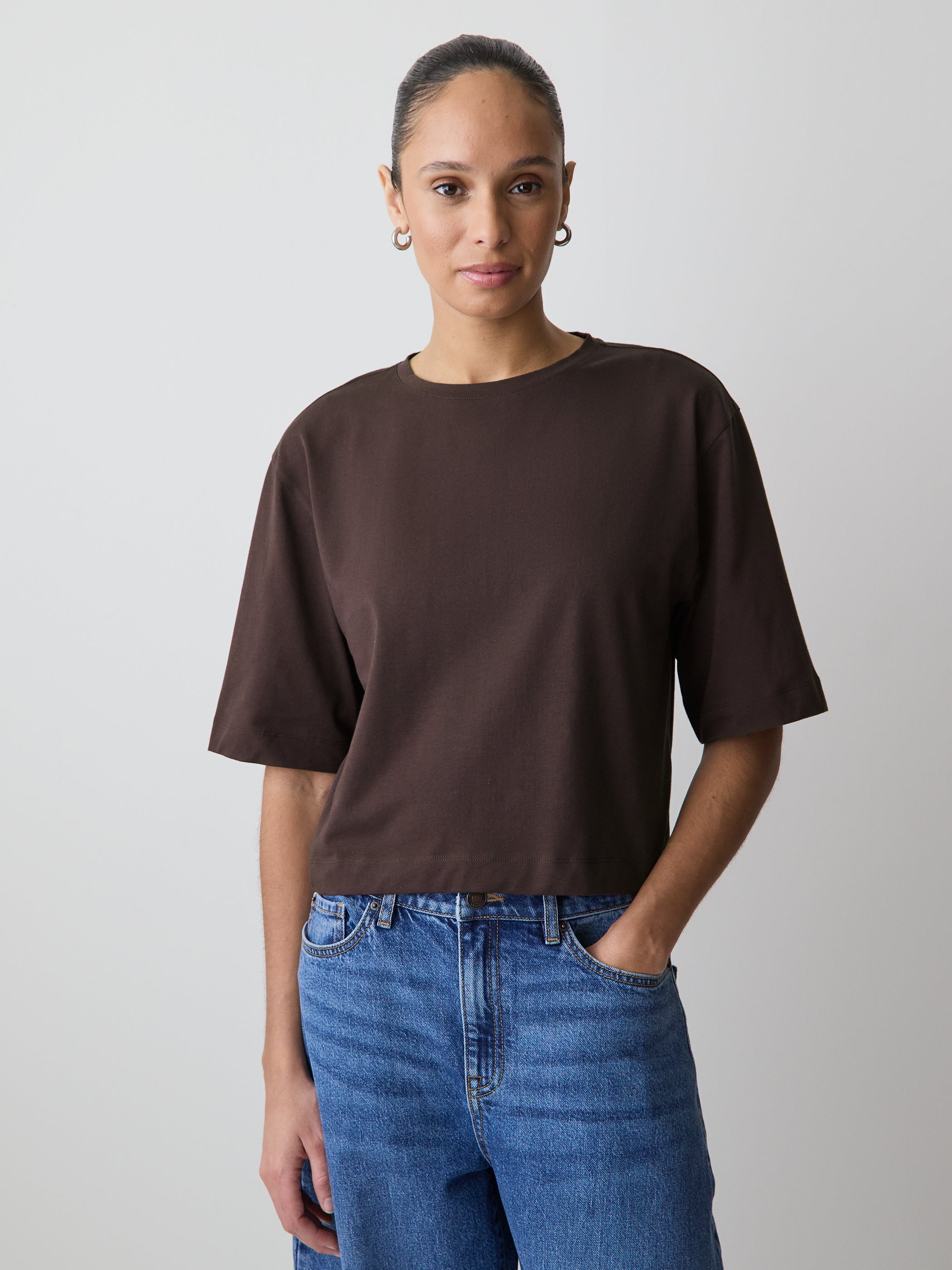 T-Shirt Ample en Coton Supima