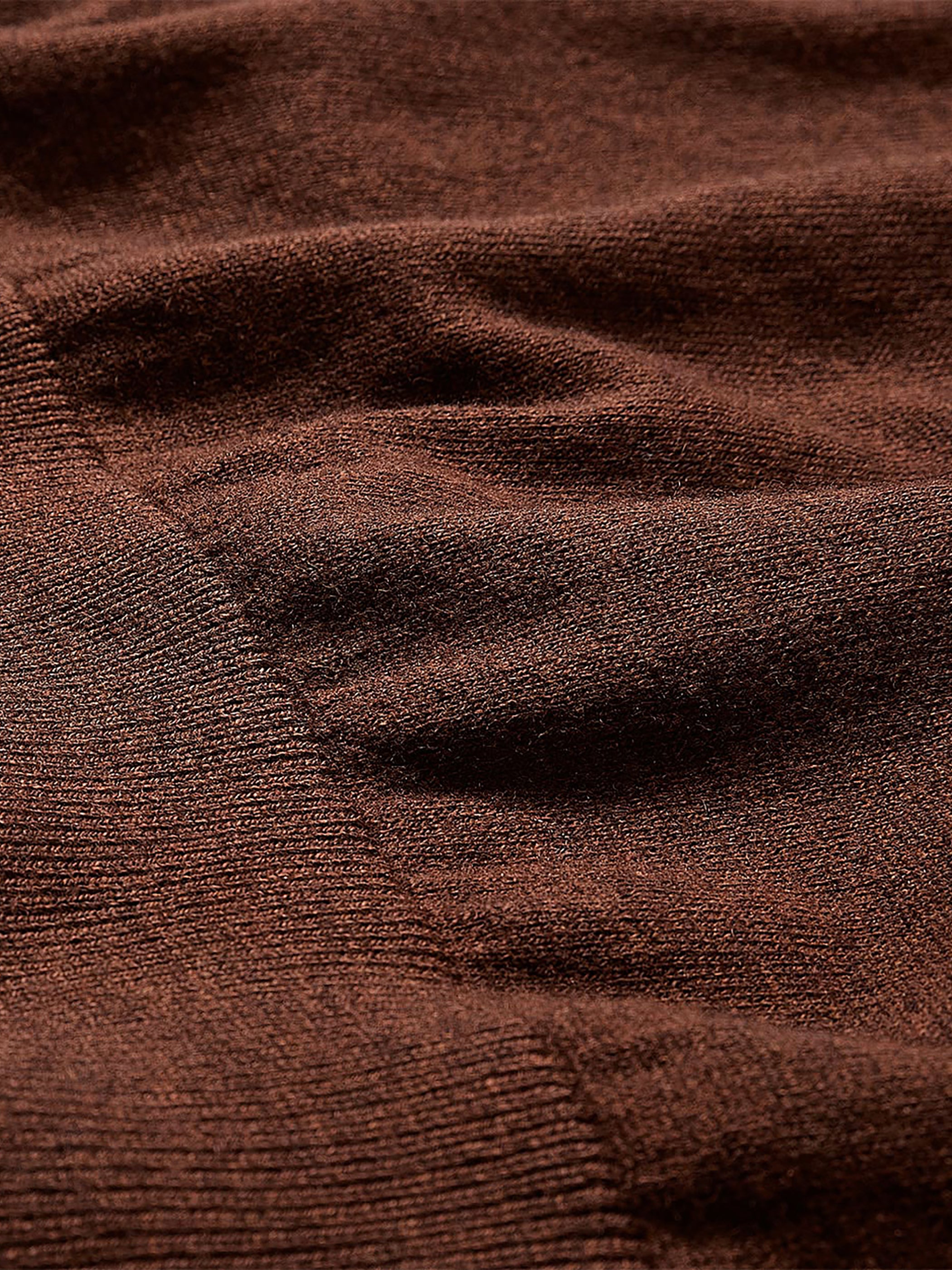 Long-Sleeve Sweater with Johnny Collar