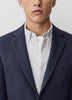 Slim Fit Knit Blazer