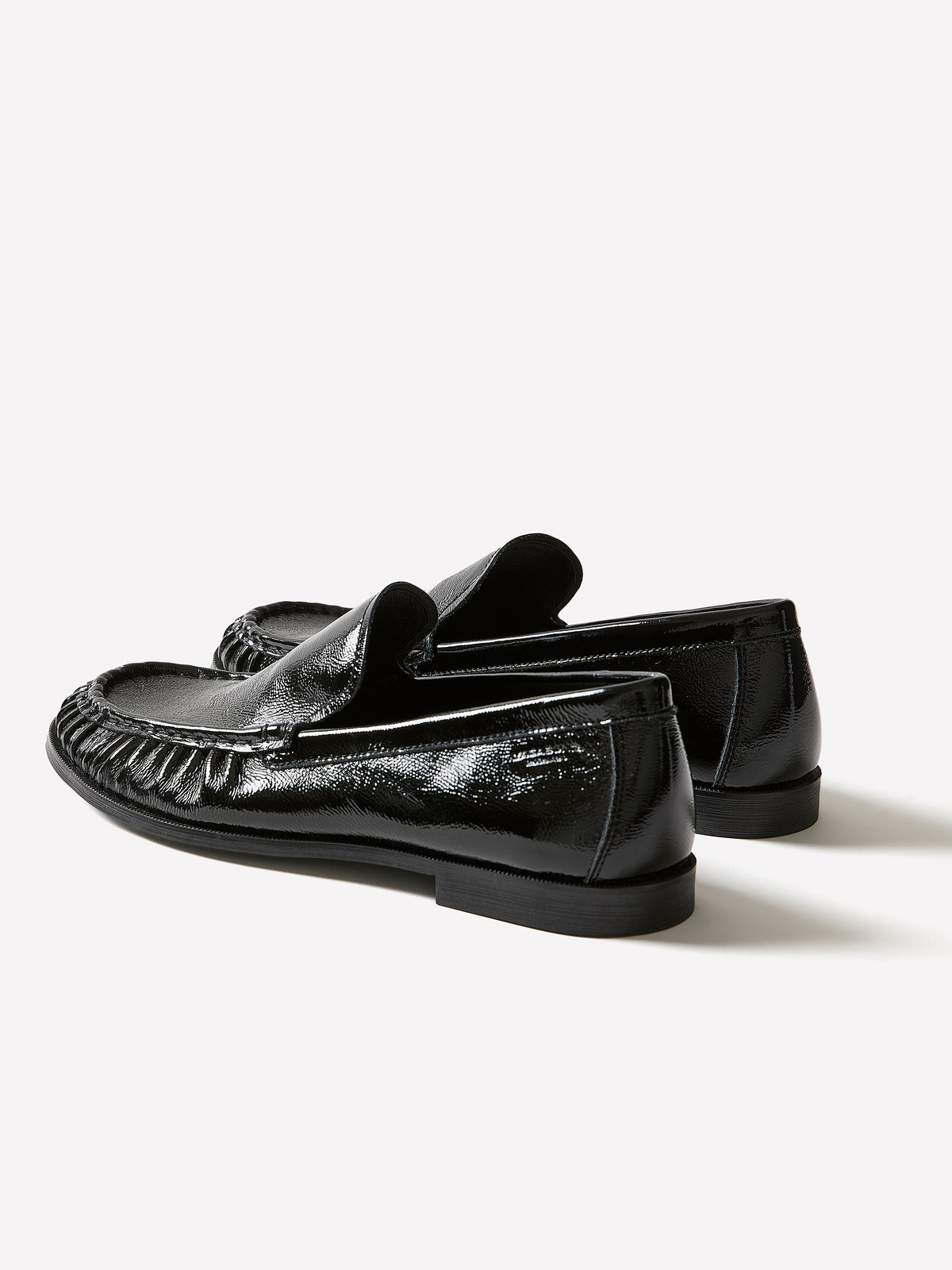 Leather Loafer Shoes for Women