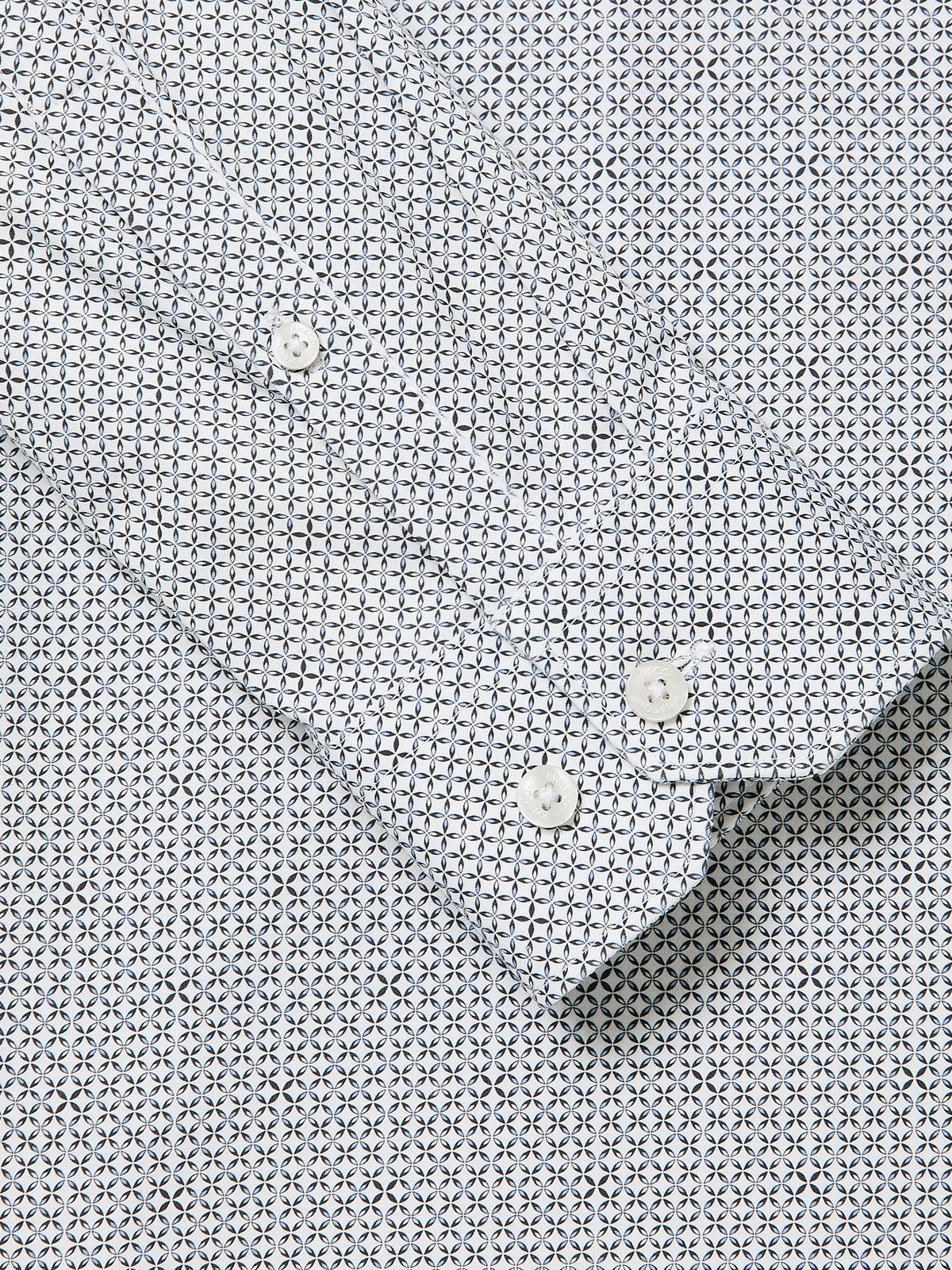 Slim Fit Cotton Knit Shirt with Tailored Collar
