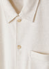 Men's Knit Short Sleeve Shirt Cotton Blend