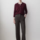 Mid-Rise Wide-Leg Heavy Twill Pant