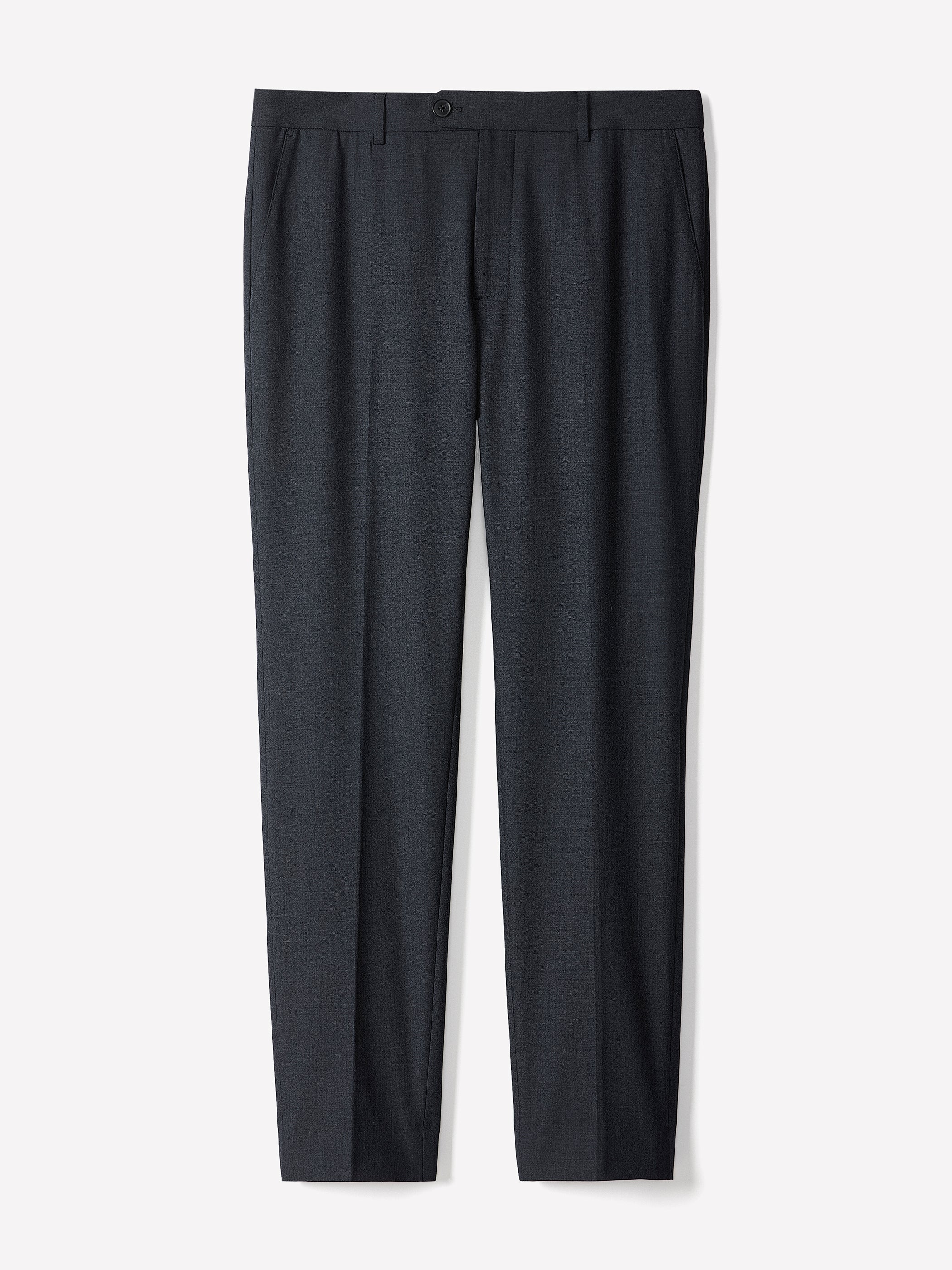 Slim-Leg Wool-Blend Pant