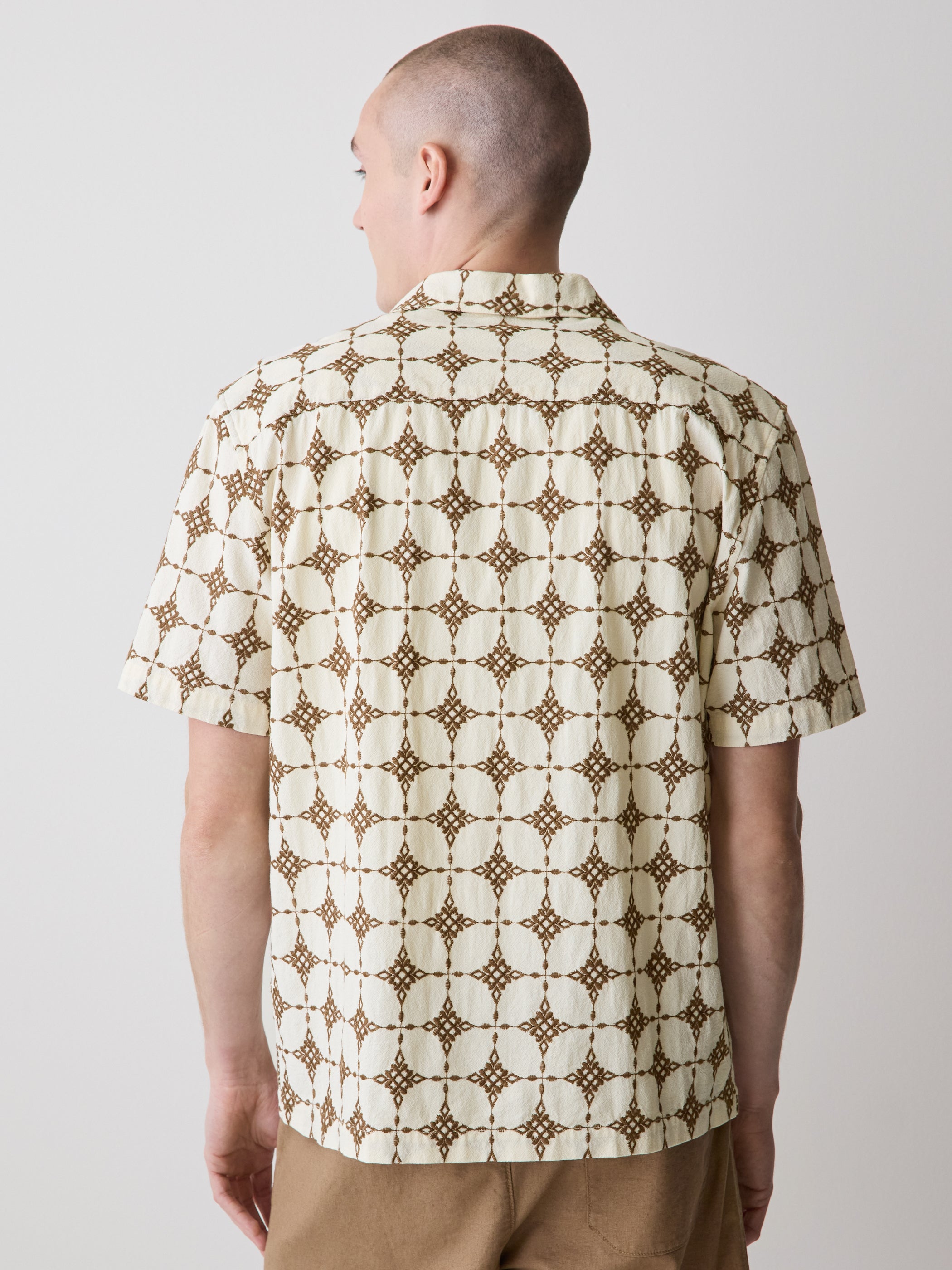 Tailored Cotton Short Sleeve Shirt