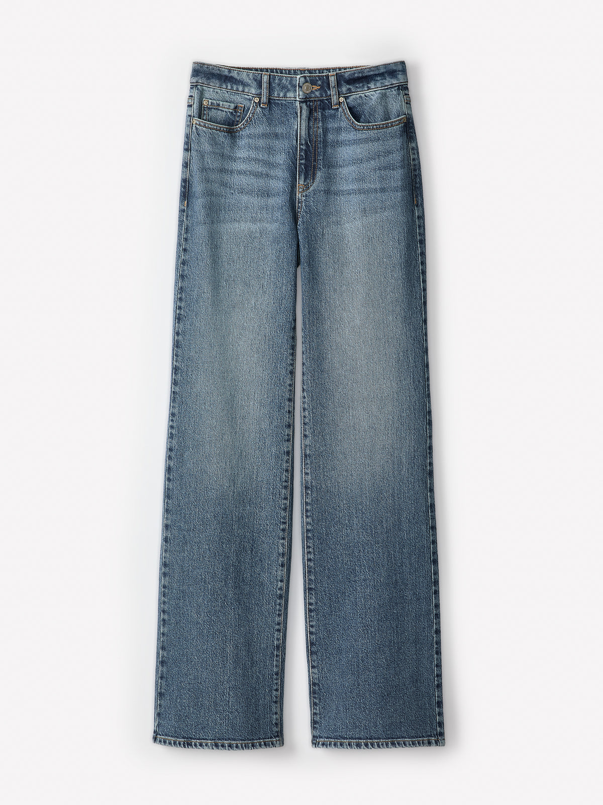 High-Rise Wide-Leg Jeans