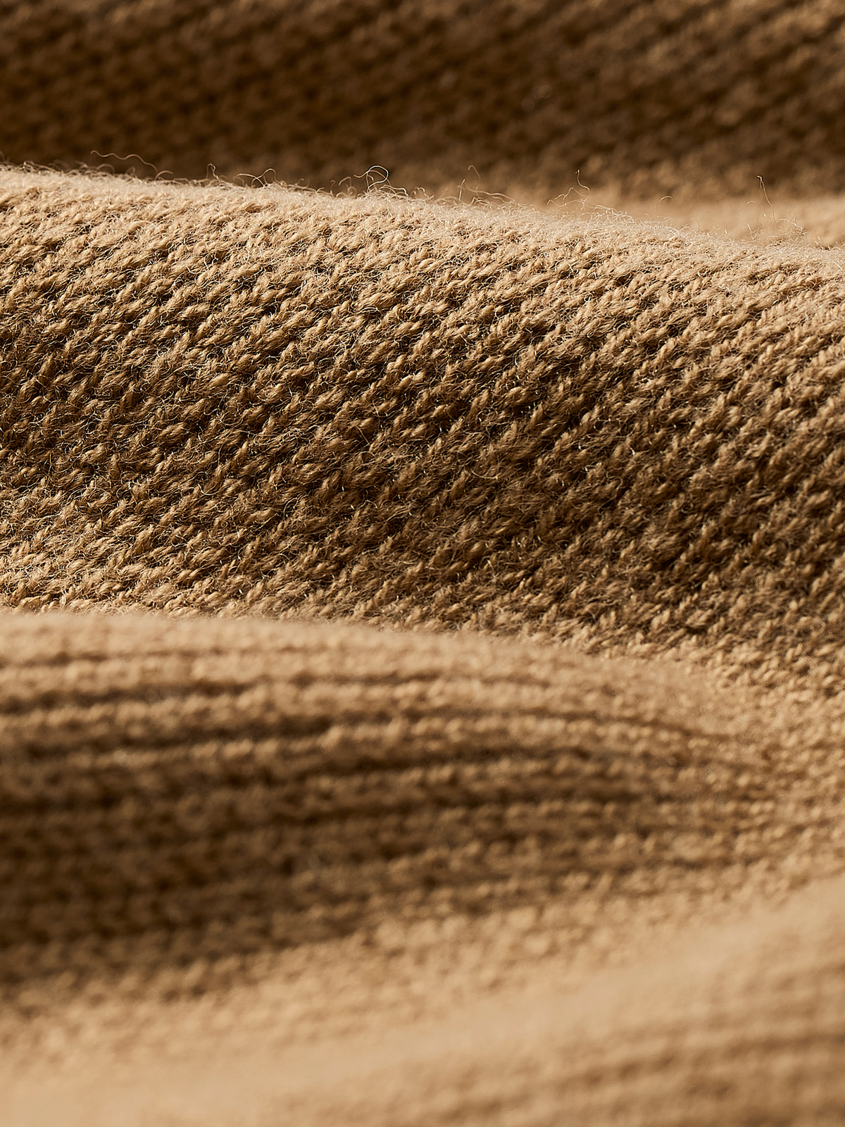 Long-Sleeve Crew-Neck Merino-Wool Sweater with Shoulder Pads