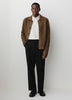 Wide-Leg Pleated Dress Pant