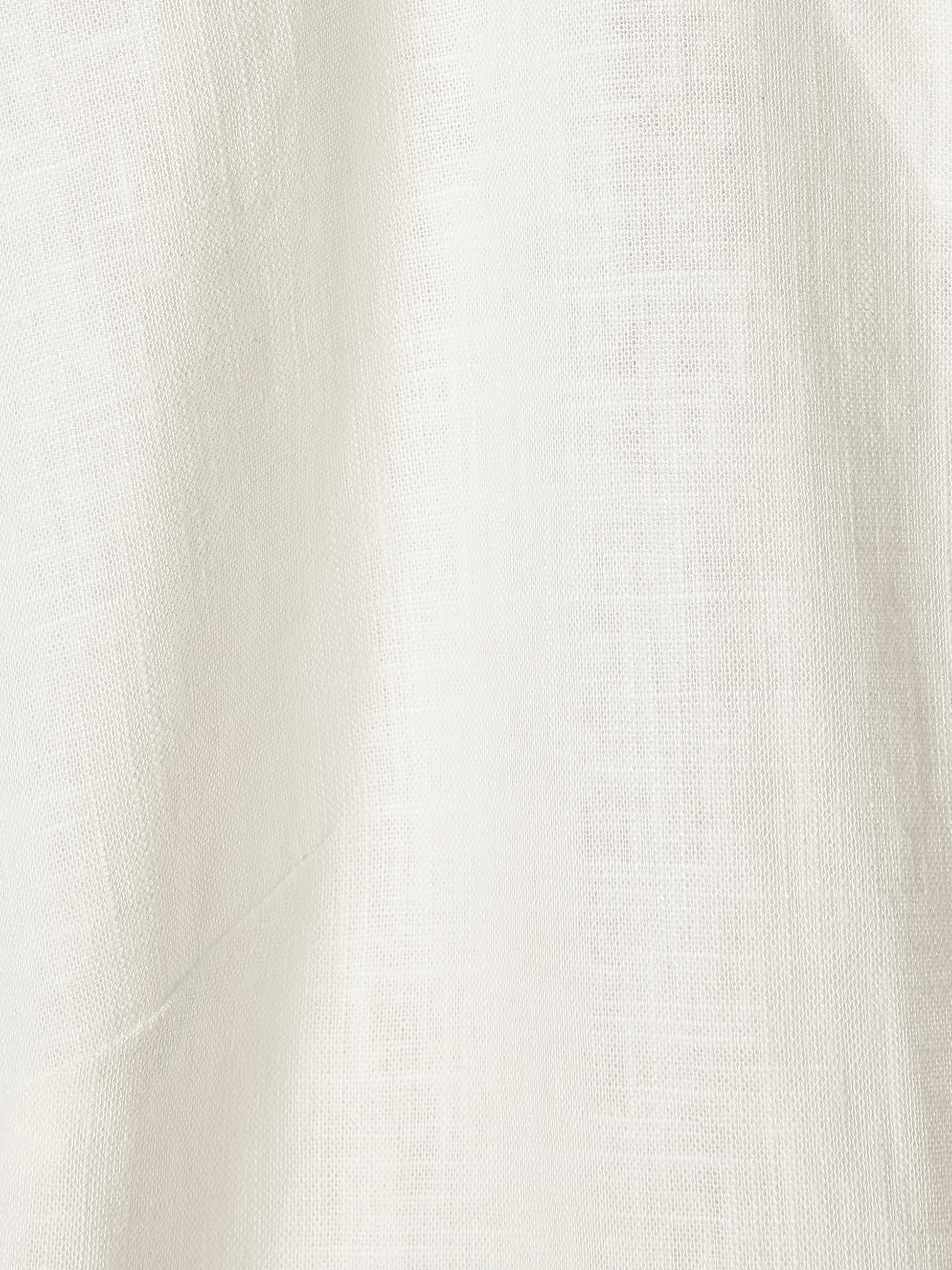 Extended-Sleeve Wrap Blouse