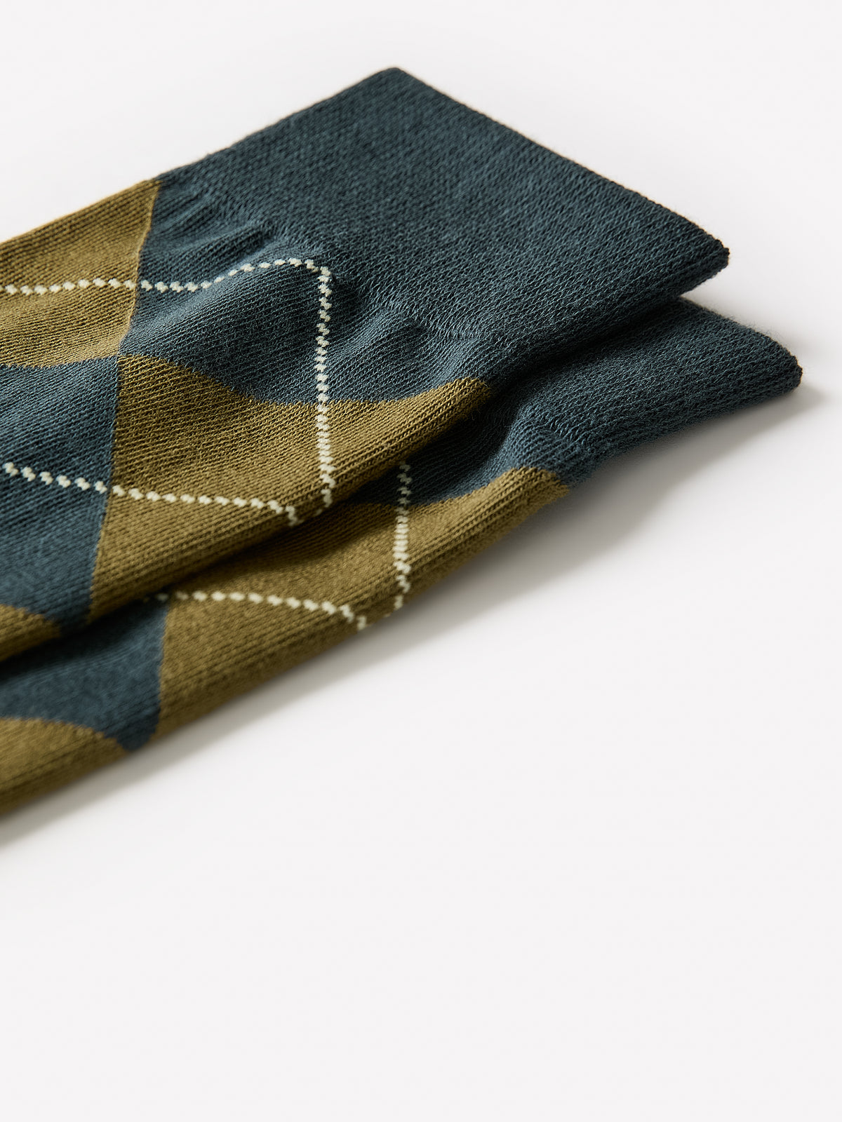 Men's Argyle Cotton Blend Socks