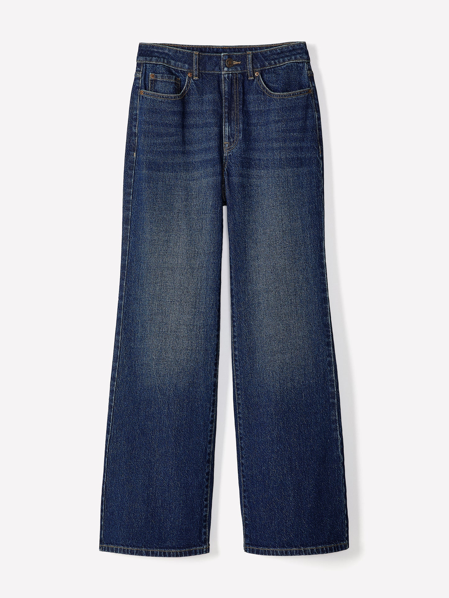 High-Rise Wide-Leg Jeans