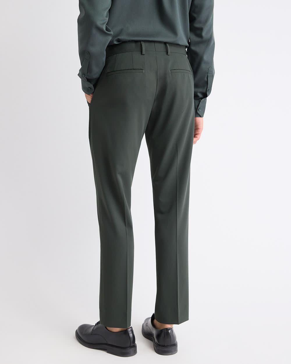 Slim Fit Dark Green Suit Pant