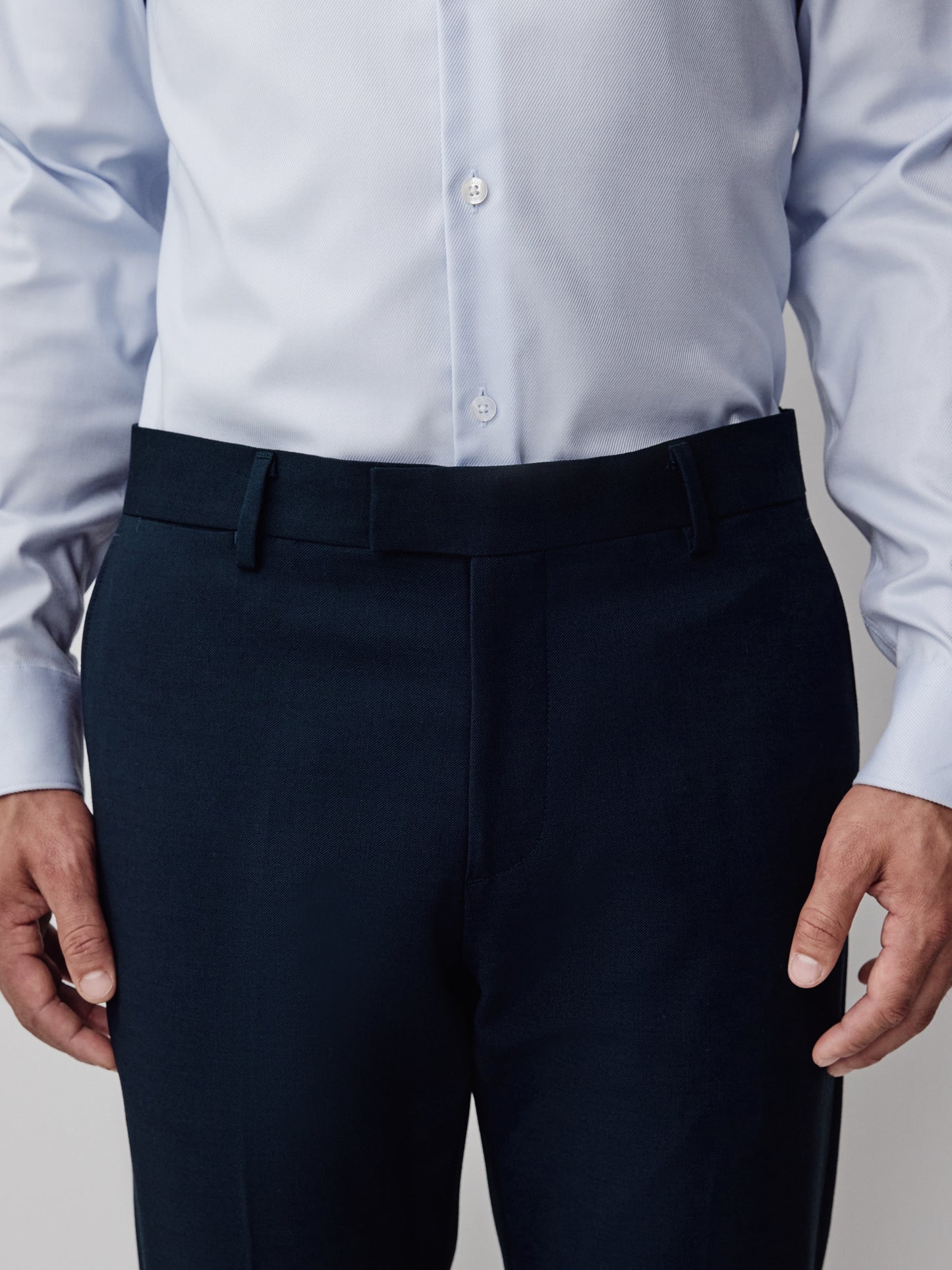 Essential Tailored Fit Navy Blue Suit Pant