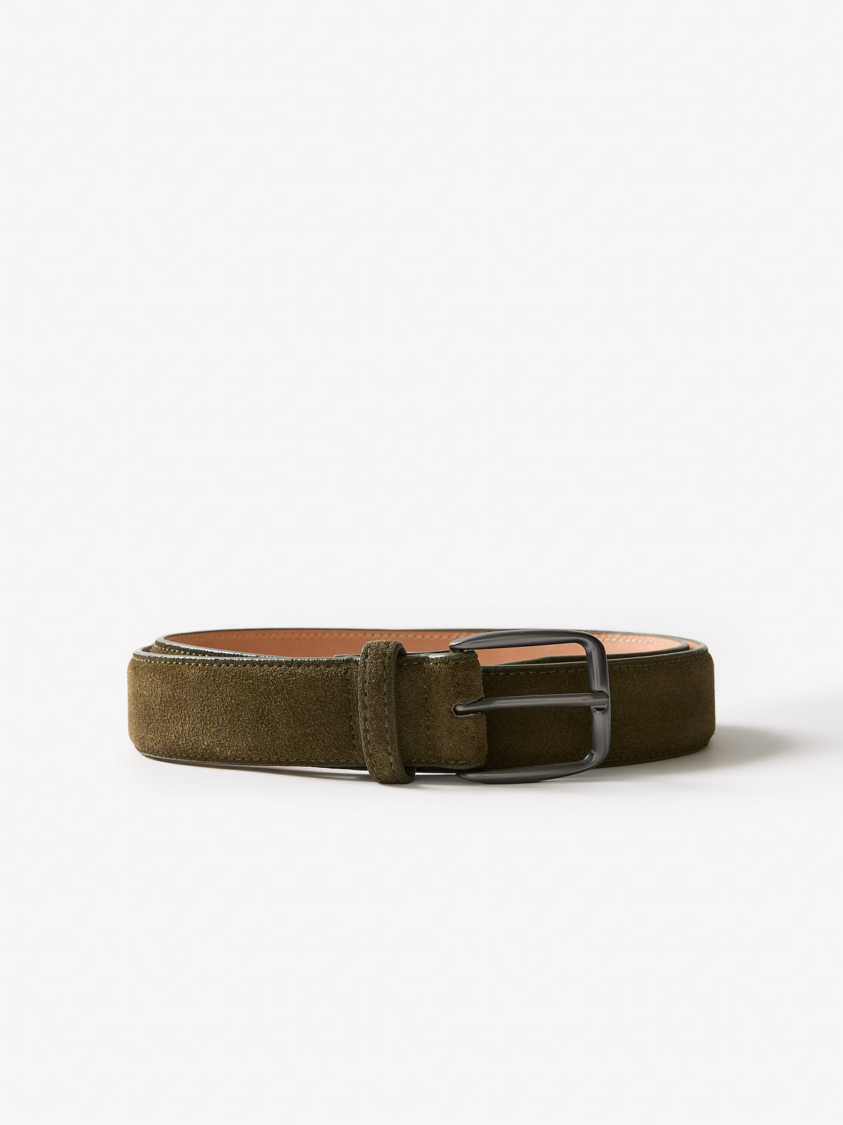 Leather Belt 33mm Width Mens