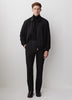Slim-Leg Wool-Blend Pant